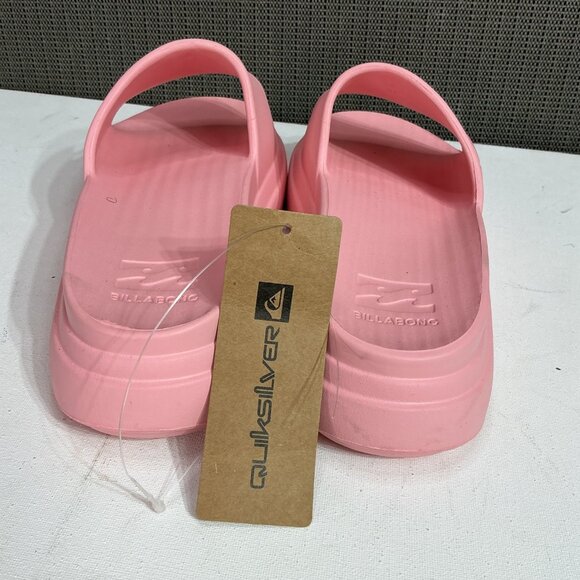 Billabong Womens Cloud Cushion Slides Pink Platform Sandals Size 8 Quicksilver - Picture 4 of 6